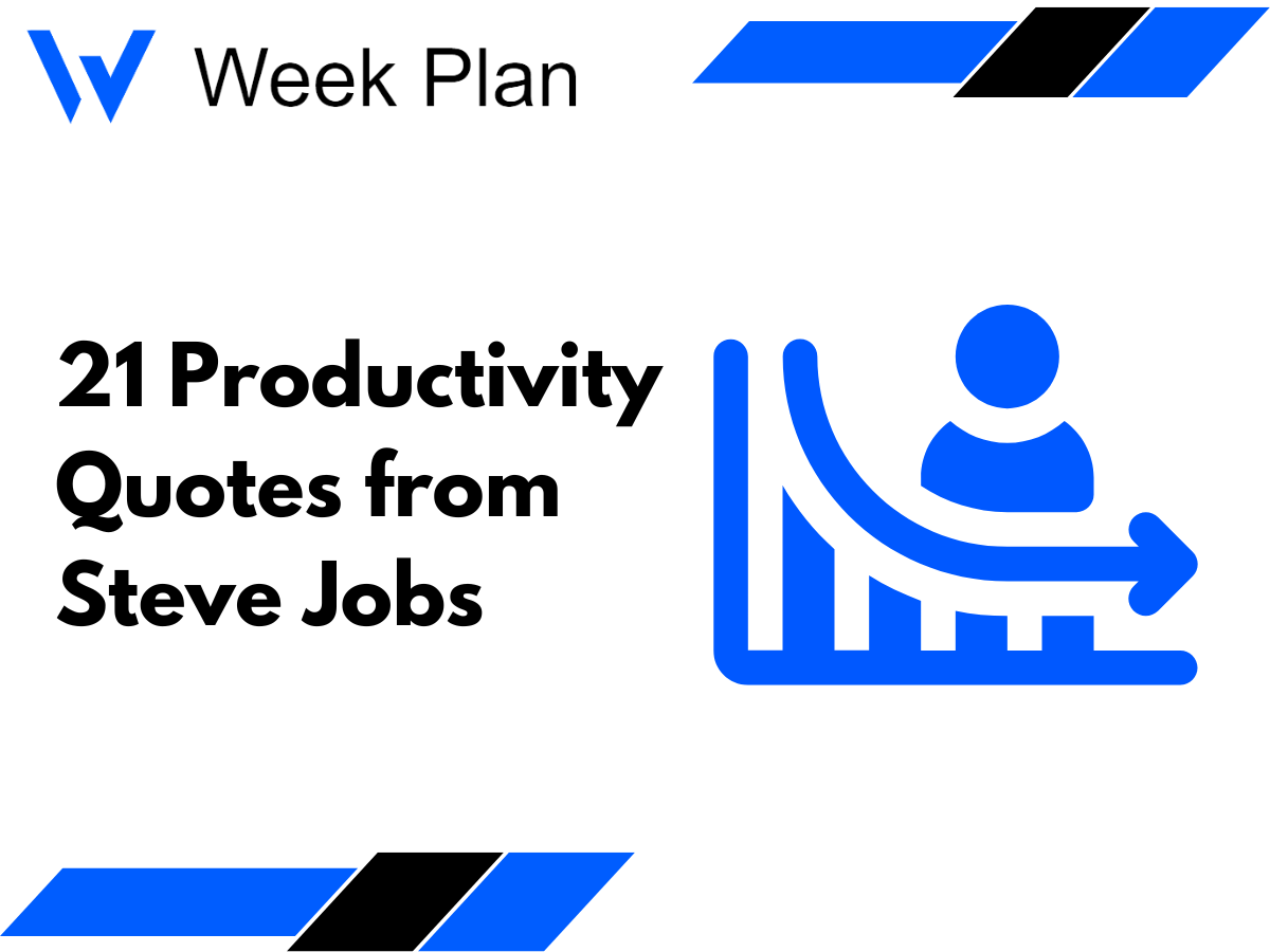 21 Productivity Quotes from Steve Jobs